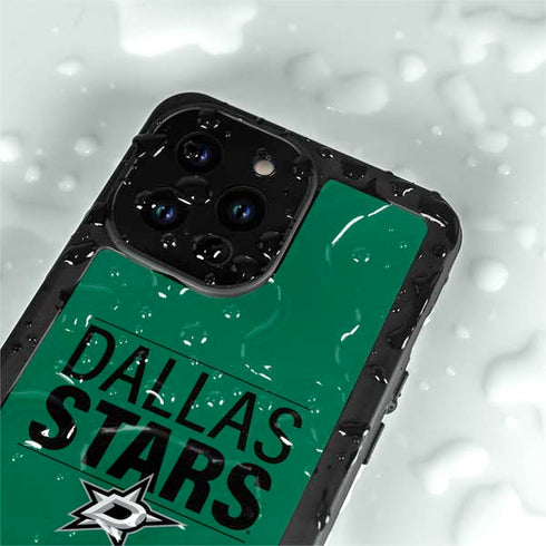 NHL Dallas Stars Lineup iPhone 15 Pro Waterproof Case